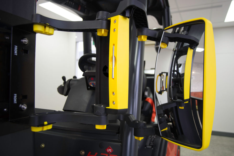 Forklift Loading Mirror GenieGrips